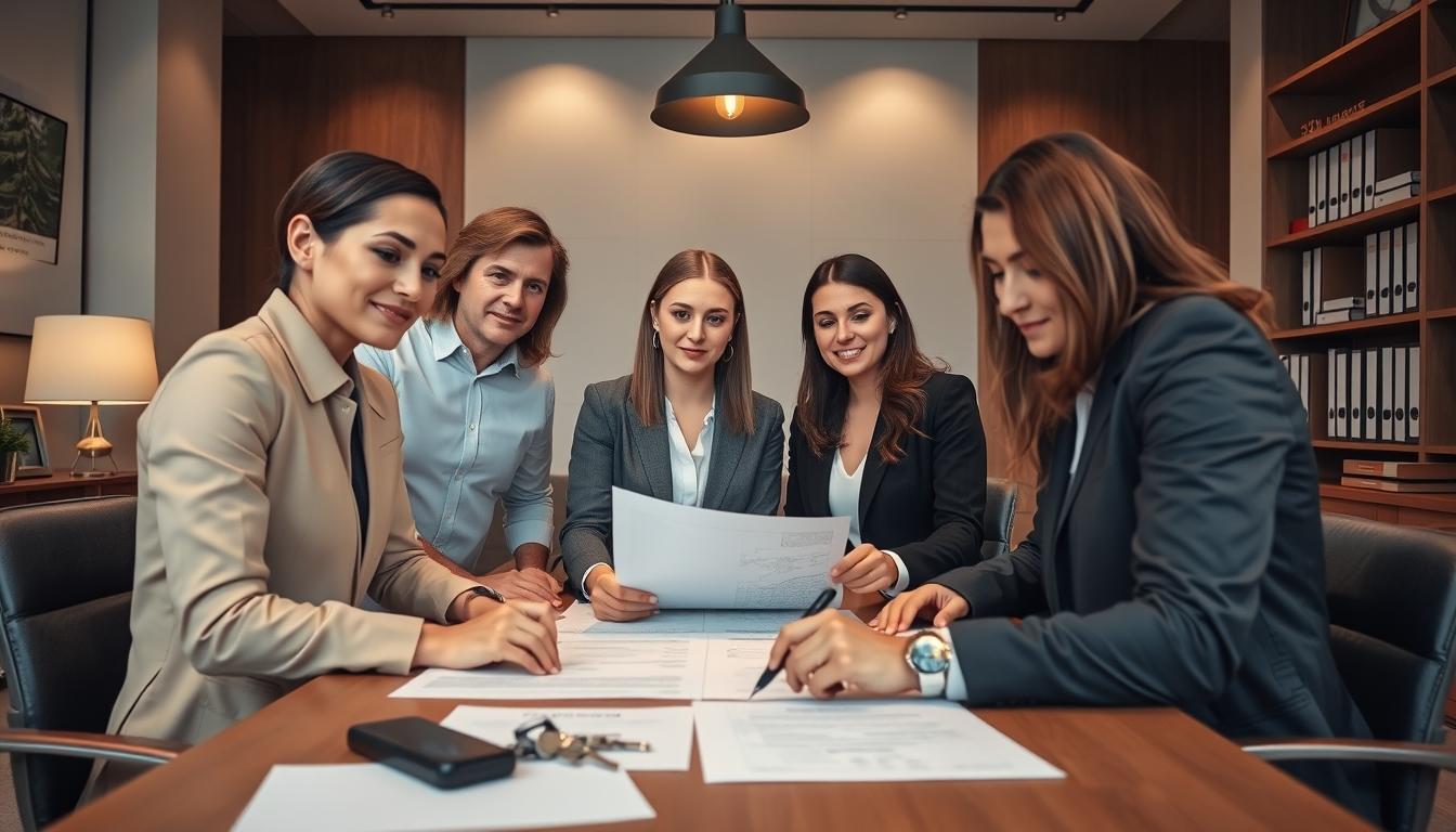 Property transfer support and coordination